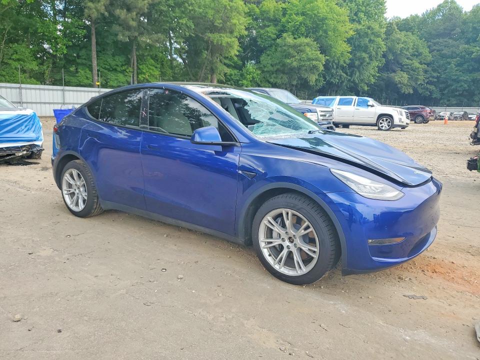2021 Tesla Model y VIN 5YJYGDEEXMF274842 COPART salvage auction — FRONT END, Ga - Cert Of Title-Salvage, sold $9,300 on 2026-07-24 (photo 4)