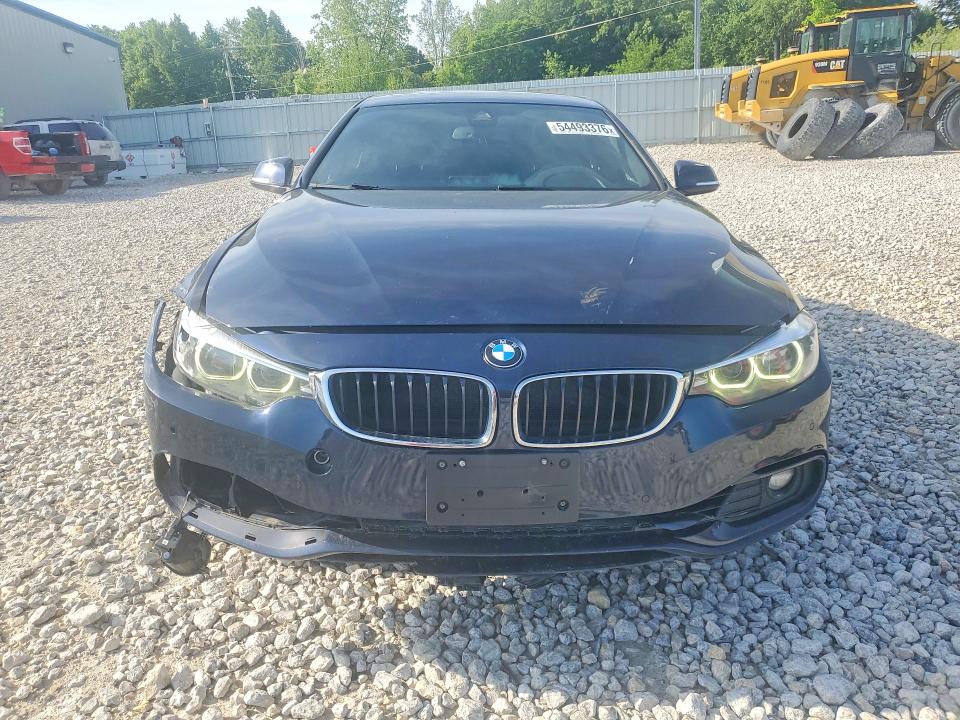 2018 BMW 4er VIN WBA4J3C57JBG96045 COPART salvage auction — FRONT END, Mi - Cert Of Title-Salvage Vehicle, sold $3,650 on 2026-07-09 (photo 5)