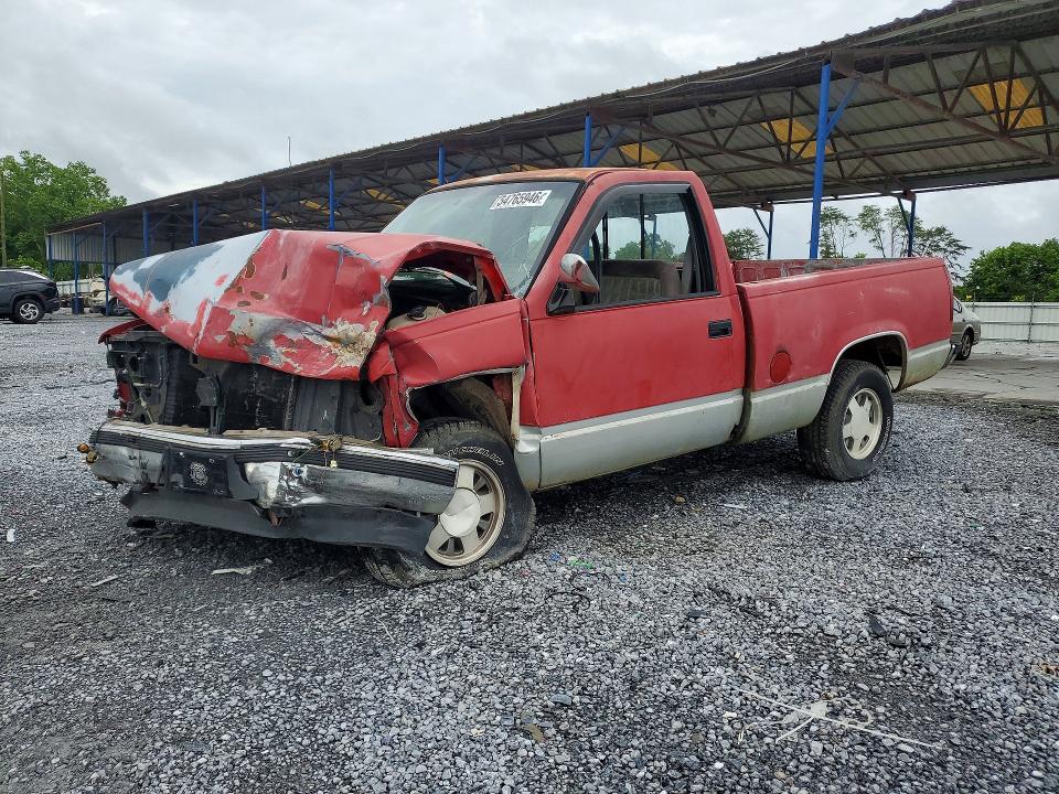 1990 Chevrolet Gmt-400 VIN 1GCDC14K1LZ230124 COPART salvage auction — FRONT END, Ga - Cert Of Title-Salvage, sold $825 on 2026-07-09 (photo 1)
