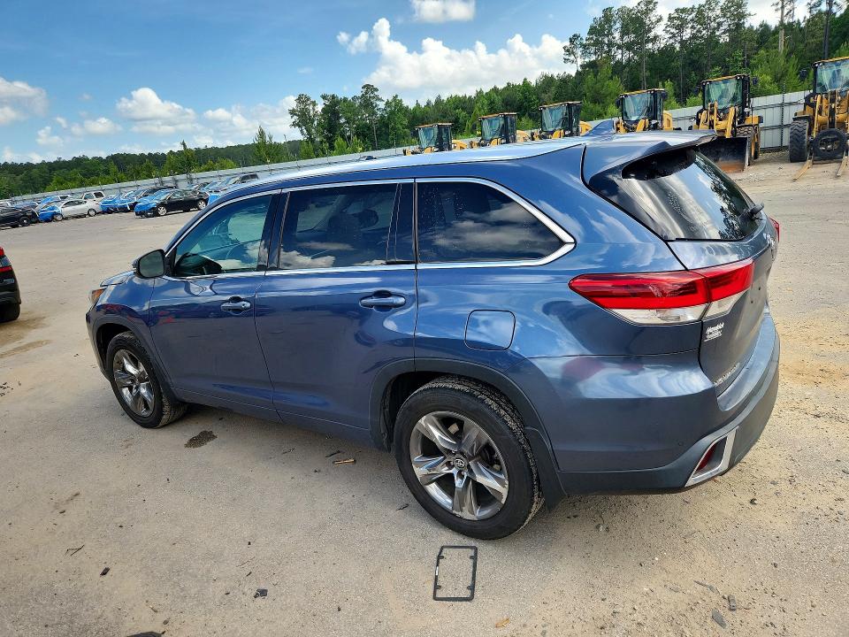2018 Toyota VIN 5TDDZRFH6JS856099 COPART salvage auction — SIDE, SC - CERT OF TITLE-SALVAGE, sold $12,900 on 2026-07-20 (photo 2)