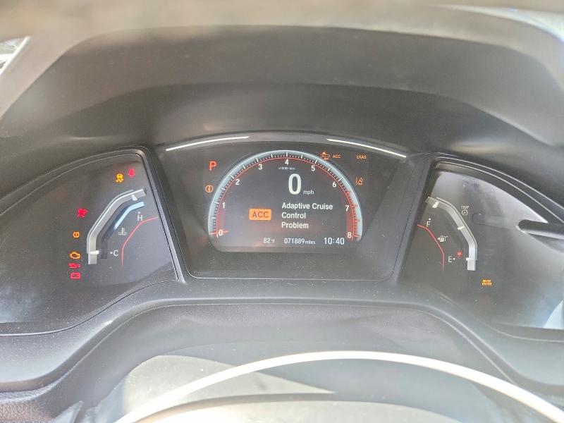 2021 Honda Civic VIN SHHFK7H41MU202758 COPART salvage auction — FRONT END, Ar - Cert Of Title-Salvage, sold $4,350 on 2026-07-20 (photo 9)