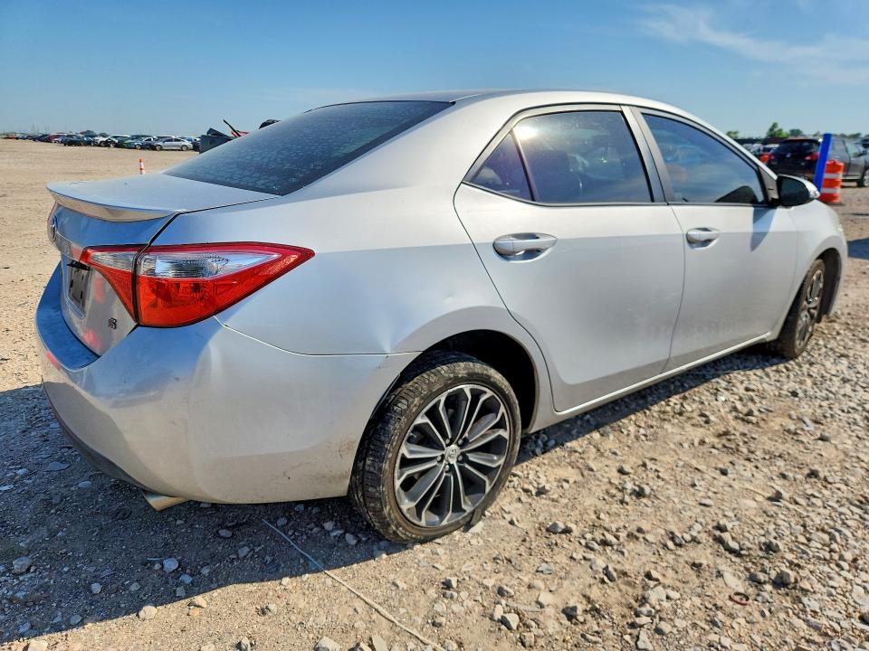 2014 Toyota VIN 5YFBURHE6EP019067 COPART salvage auction — UNDERCARRIAGE, TX - SALVAGE VEHICLE TITLE, sold $4,600 on 2026-07-02 (photo 3)