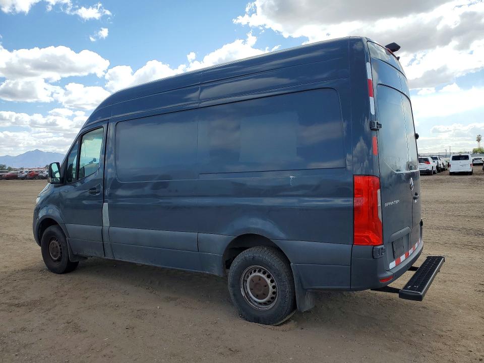 2019 Mercedes-benz Sprinter 2500 VIN WD4PF0CD7KP101743 COPART salvage auction — MINOR DENT/SCRATCHES, Az - Certificate Of Title, sold $9,300 on 2026-07-29 (photo 2)
