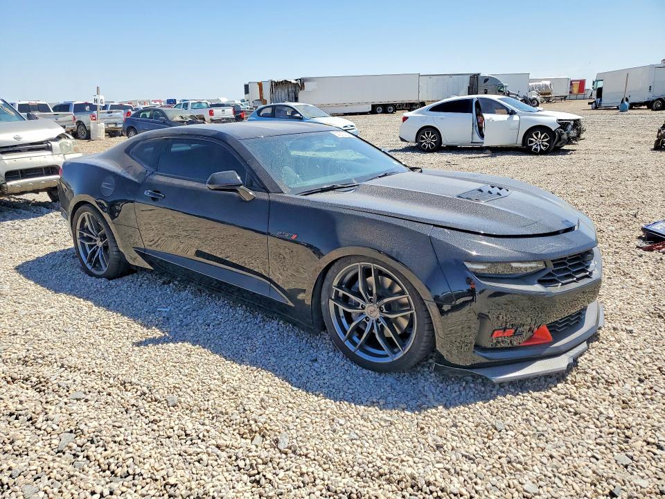 2021 Chevrolet Camaro VIN 1G1FF1R79M0124216 COPART salvage auction — FRONT END, Tx - Salvage Vehicle Title, sold $9,000 on 2026-07-28 (photo 4)