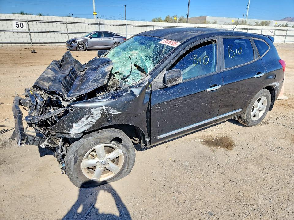 2013 Nissan VIN JN8AS5MV1DW645961 COPART salvage auction — FRONT END, Nv - Salvage Title, sold $125 on 2026-07-16 (photo 1)