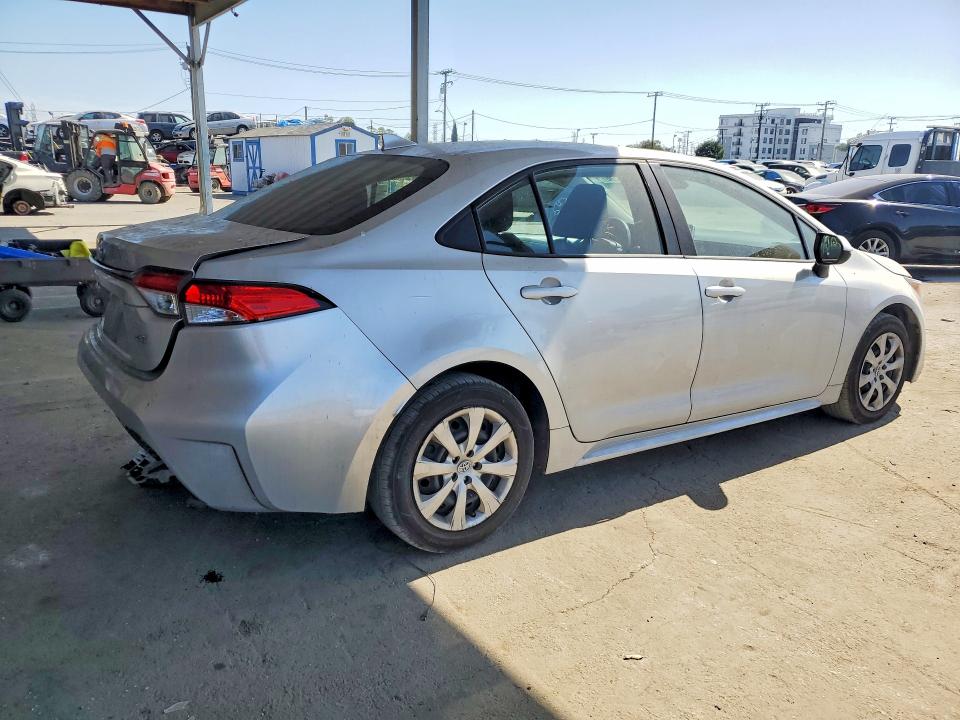 2020 Toyota Corolla VIN 5YFEPRAE5LP064318 COPART salvage auction — REAR END, Ca - Salvage Certificate, sold $2,950 on 2026-07-23 (photo 3)