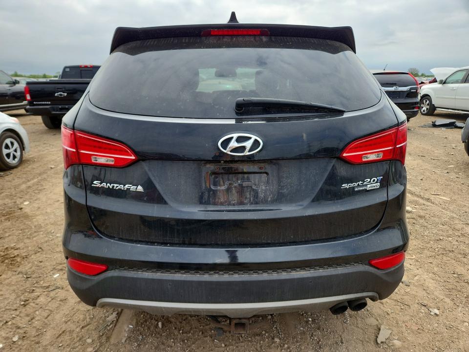 2016 Hyundai Santa fe VIN 5XYZWDLA5GG309629 COPART salvage auction — FRONT END, Il - Salvage Certificate, sold $1,500 on 2026-07-28 (photo 6)