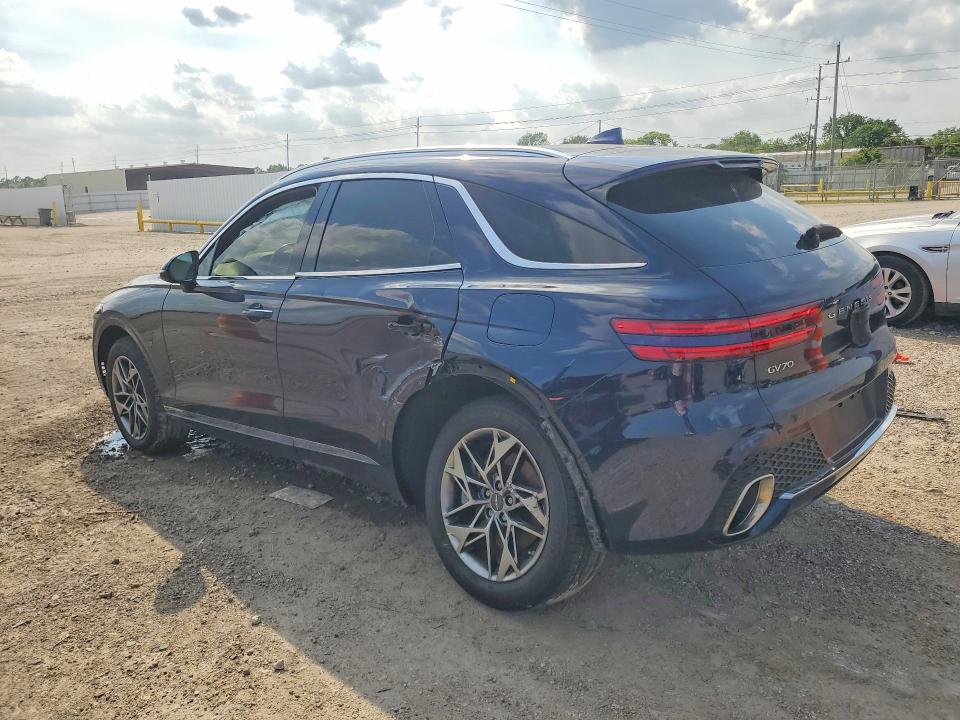 2023 Genesis Gv70 VIN KMUMADTB2PU088696 COPART salvage auction — SIDE, Tx - Salvage Vehicle Title, sold $250 on 2026-07-30 (photo 2)