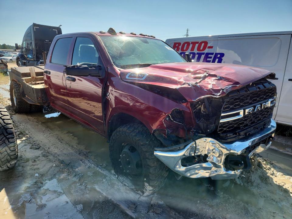 2024 Ram 3500 VIN 3C63RRGL8RG242980 COPART salvage auction — FRONT END, La - Cert Of Title-Salvage, sold $24,000 on 2026-07-28 (photo 4)