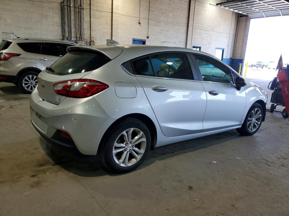 2019 Chevrolet Cruze VIN 3G1BE6SM0KS605542 COPART salvage auction — FRONT END, Mi - Certificate Of Title, sold $3,000 on 2026-07-03 (photo 3)