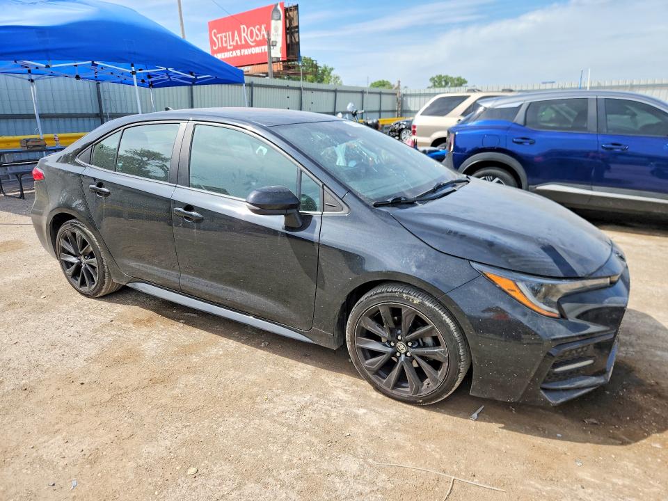 2022 Toyota Corolla VIN 5YFS4MCE4NP122921 COPART salvage auction — HAIL, Id - Salvage Certificate Of Title, sold $9,400 on 2026-07-27 (photo 4)