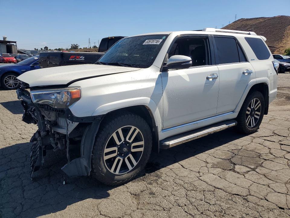 2019 Toyota 4runner VIN JTEBU5JR7K5661114 COPART salvage auction — FRONT END, Ca - Salvage Certificate, sold $20,900 on 2026-07-20 (photo 1)