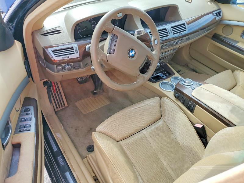 2006 BMW 7 series VIN WBAHL83576DT02058 COPART salvage auction — BIOHAZARD/CHEMICAL, NY - CERTIFICATE OF TITLE (P), sold $450 on 2026-07-06 (photo 8)