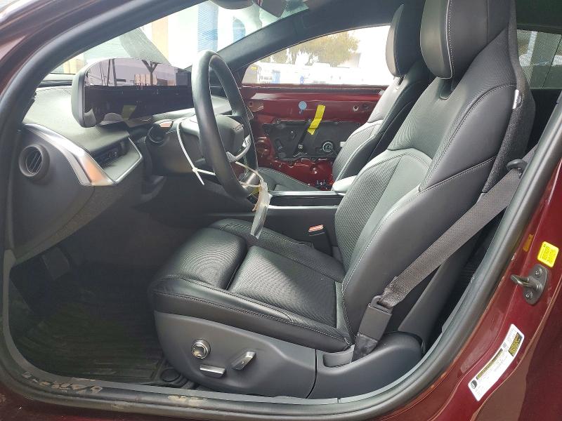 2023 Lucid Air VIN 50EA1TEA0PA005123 COPART salvage auction — FRONT END, Ca - Salvage Certificate, sold $8,100 on 2026-07-09 (photo 7)