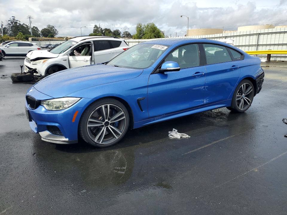 2015 BMW VIN WBA4B1C59FG241397 COPART salvage auction — REAR END, Ca - Salvage Certificate, sold $175 on 2026-07-27 (photo 1)