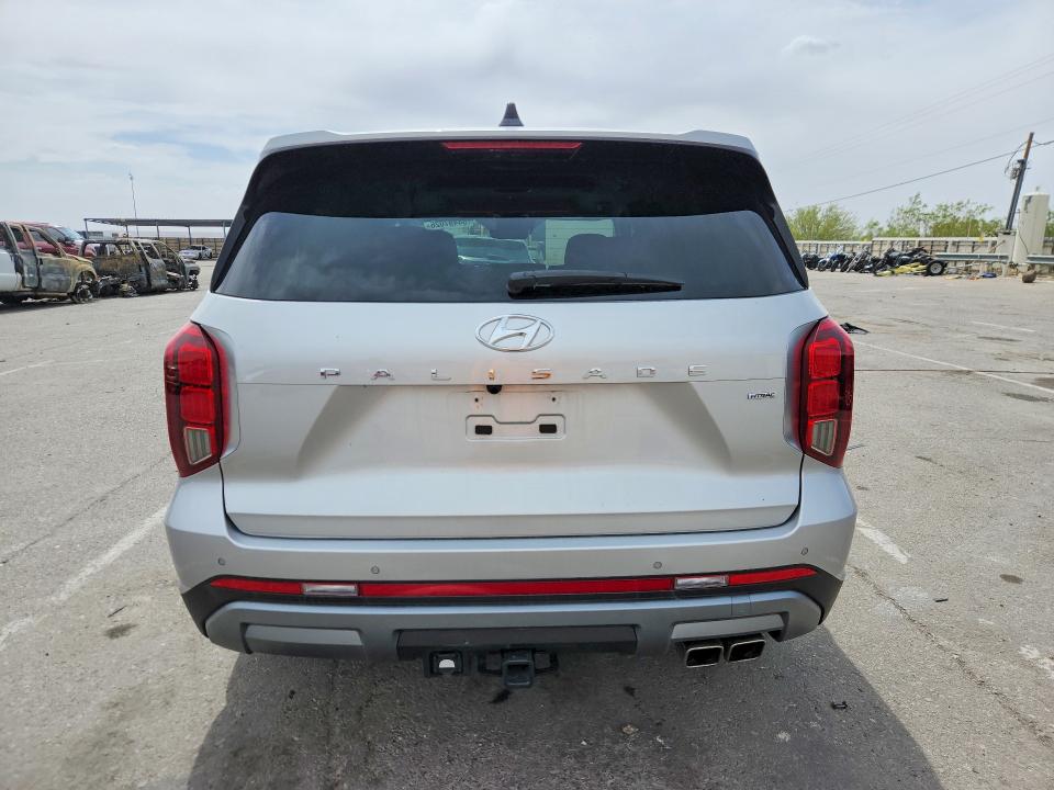 2025 Hyundai Palisade VIN KM8R5DGE1SU821486 COPART salvage auction — SIDE, Tx - Salvage Vehicle Title, sold $17,400 on 2026-07-31 (photo 6)