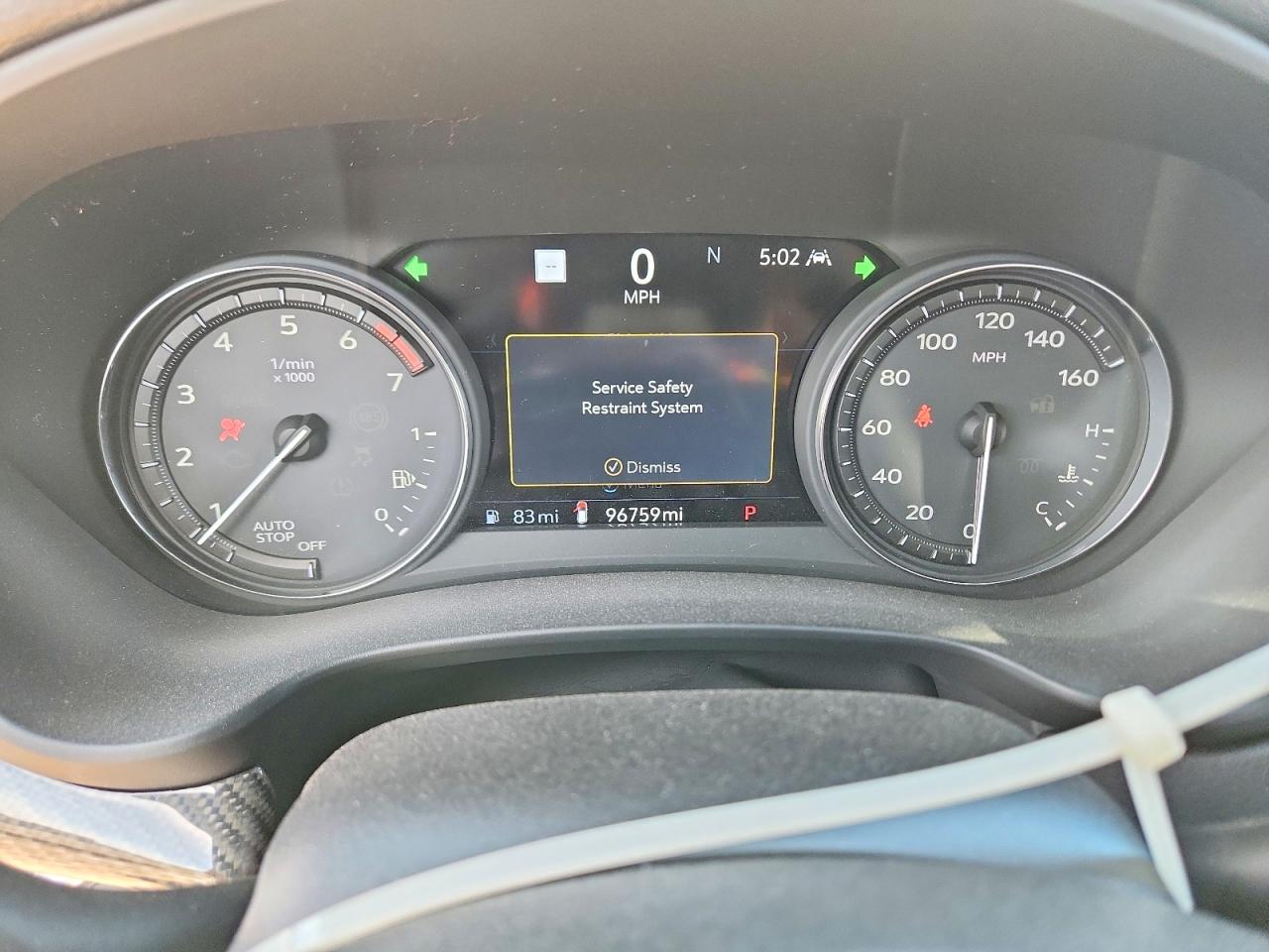 2022 Cadillac XT4 VIN 1GYFZER42NF113627 COPART salvage auction — Side, TX - SALVAGE VEHICLE TITLE, sold $6,400 on 2026-07-09 (photo 9)