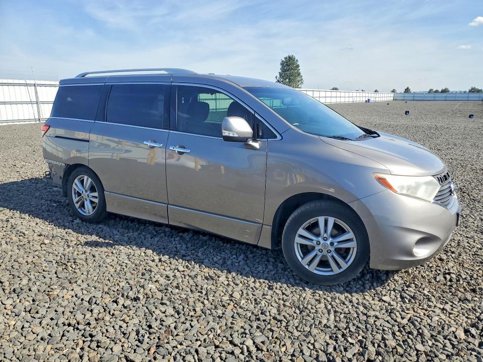 2011 Nissan Quest VIN JN8AE2KP9B9003493 COPART salvage auction — SIDE, Wa - Bill Of Sale, sold $800 on 2026-07-08 (photo 4)