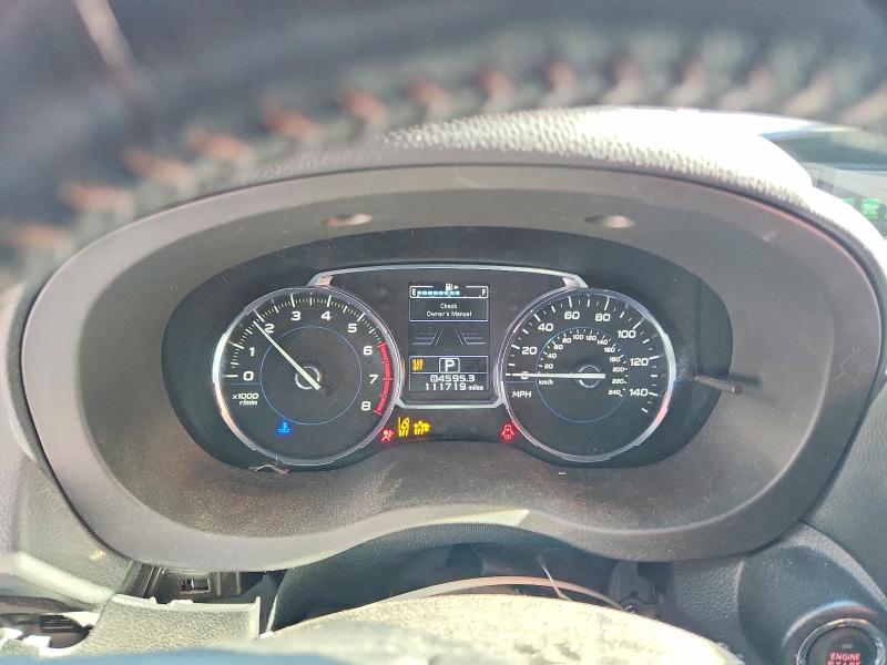 2018 Subaru Forester VIN JF2SJAWC6JH434263 COPART salvage auction — FRONT END, MI - CERT OF TITLE-REBUILT SALVAGE, sold $525 on 2026-07-02 (photo 9)