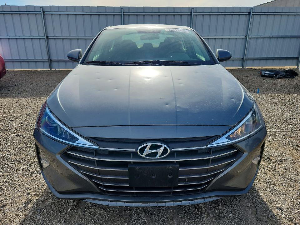 2019 Hyundai Elantra VIN KMHD74LFXKU753353 COPART salvage auction — HAIL, Ia - Cert Of Title-Salvage Title, sold $3,100 on 2026-07-15 (photo 5)