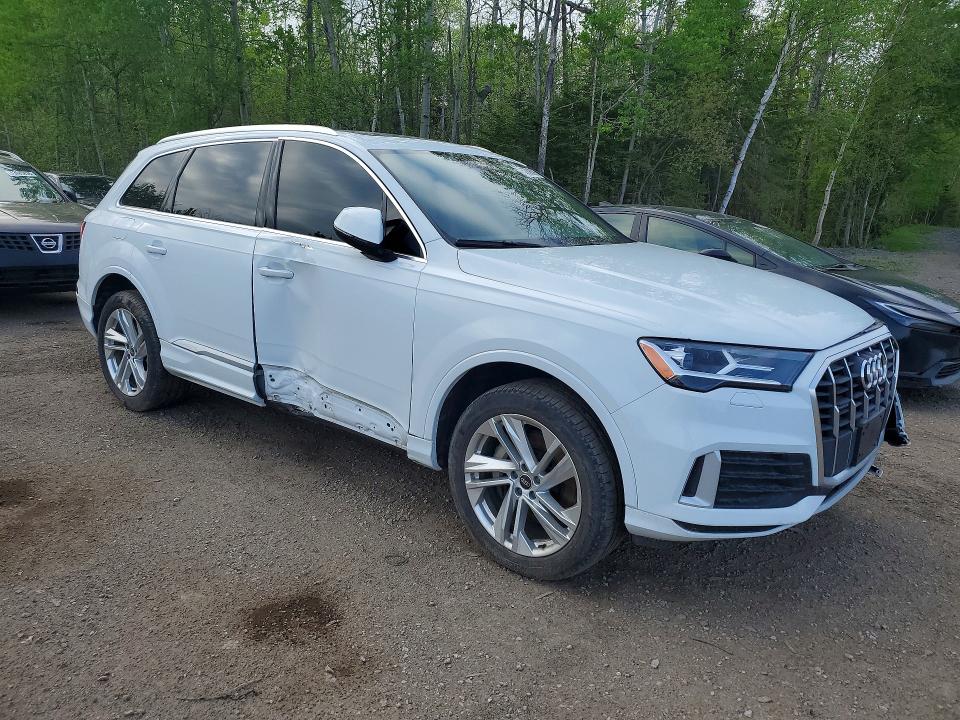 2023 Audi Q7 VIN WA1ACBF71PD014028 COPART salvage auction — SIDE, On - Permit Salvage, sold $12,300 on 2026-07-07 (photo 4)
