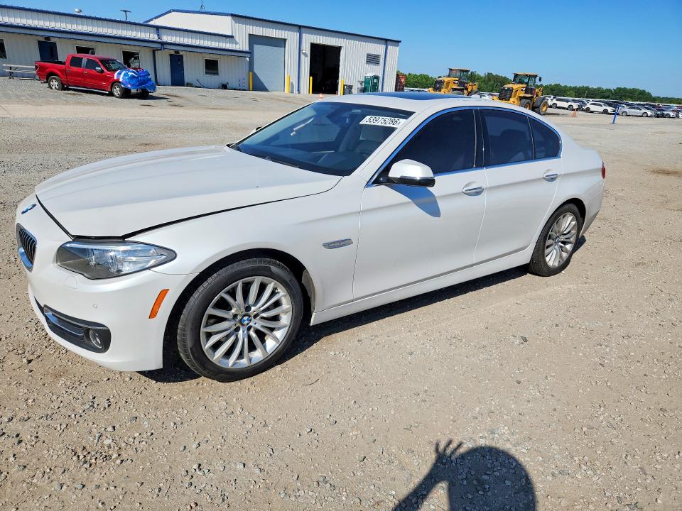 2015 BMW 5er VIN WBA5A5C51FD515000 COPART salvage auction — MINOR DENT/SCRATCHES, Nc - Salvage Certificate Of Title, sold $3,000 on 2026-07-27 (photo 1)