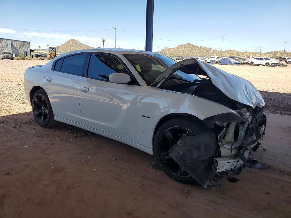 2018 Dodge Charger VIN 2C3CDXCT9JH238169 COPART salvage auction — FRONT END, Az - Cert Of Title - Salvage, sold $925 on 2026-07-09 (photo 4)