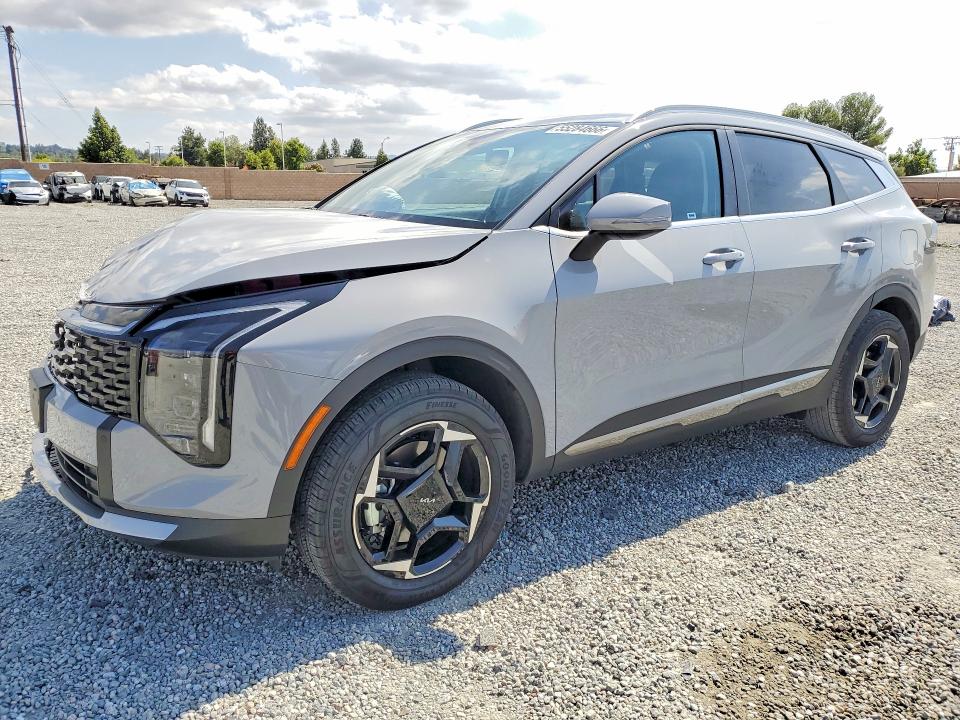 2026 Kia Sportage VIN KNDPVDDG1T7326206 COPART salvage auction — FRONT END, Ca - Salvage Certificate, sold $10,800 on 2026-07-08 (photo 1)