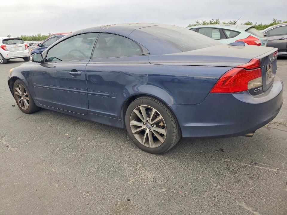 2013 Volvo C70 VIN YV1672MC9DJ139253 COPART salvage auction — REAR END, Ca - Salvage Certificate, sold $850 on 2026-07-09 (photo 2)