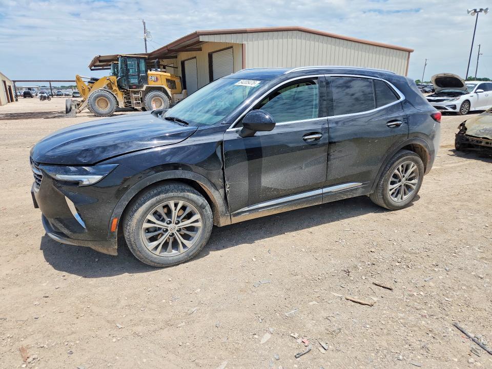 2022 Buick Envision VIN LRBAZLR4XND162184 COPART salvage auction — HAIL, Tx - Certificate Of Title, sold $7,000 on 2026-07-08 (photo 1)