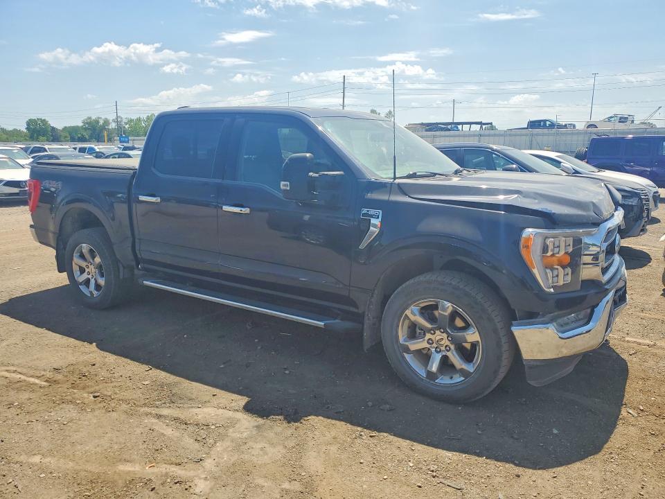 2022 Ford F-150 VIN 1FTFW1E88NKE75047 COPART salvage auction — FRONT END, Ia - Cert Of Title-Salvage Title, sold $13,100 on 2026-07-31 (photo 4)