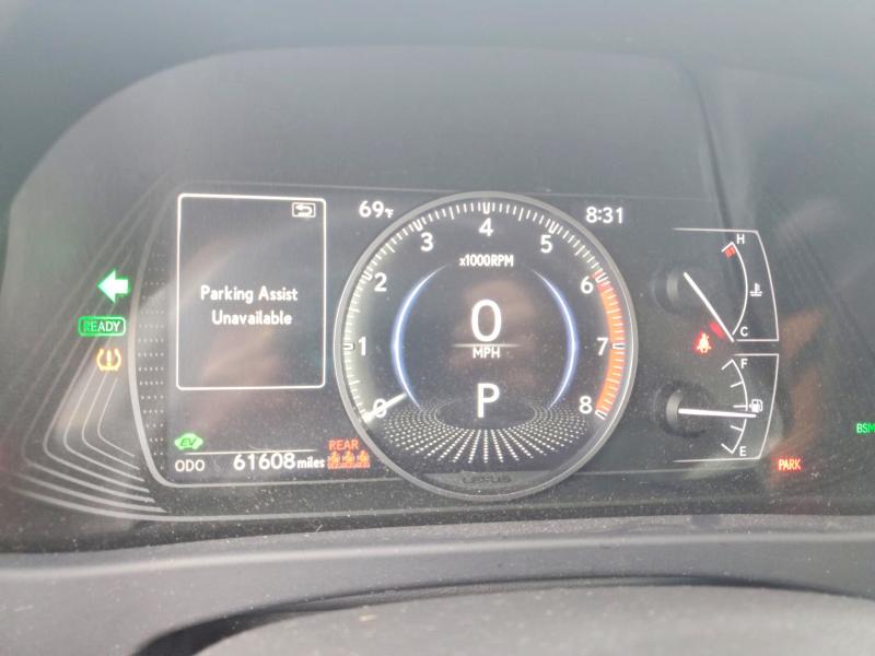 2021 Lexus Ux VIN JTHP9JBH4M2039616 COPART salvage auction — REAR END, Ky - Cert Of Title-Salvage, sold $11,400 on 2026-07-15 (photo 9)
