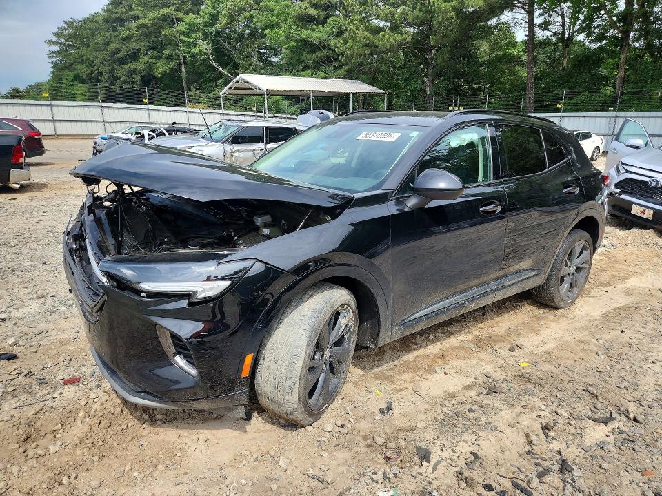 2022 Buick Envision VIN LRBFZNR46ND137509 COPART salvage auction — FRONT END, Ga - Cert Of Title-Salvage, sold $3,800 on 2026-07-10 (photo 1)
