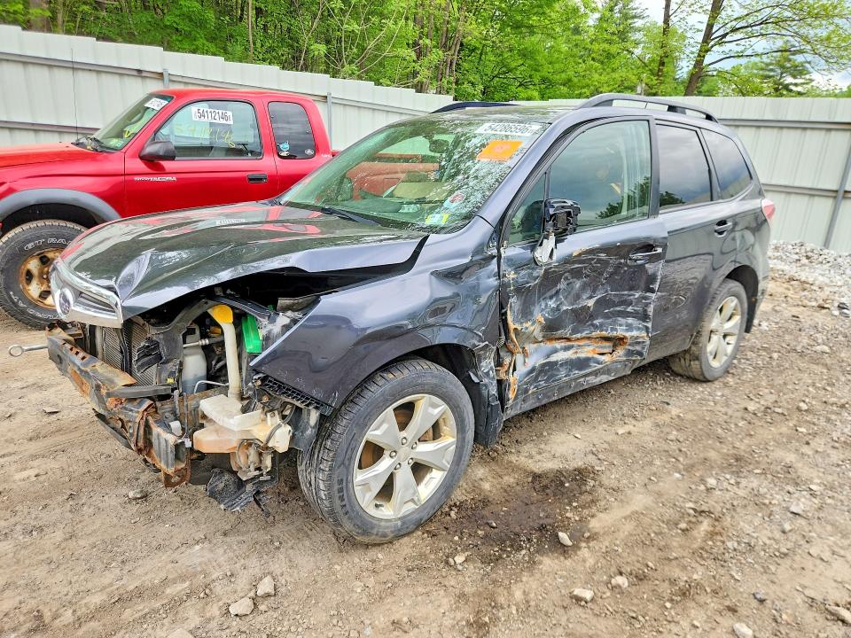 2015 Subaru Forester VIN JF2SJADC3FH584311 COPART salvage auction — FRONT END, Vt - Certificate Of Title, sold $175 on 2026-07-06 (photo 1)