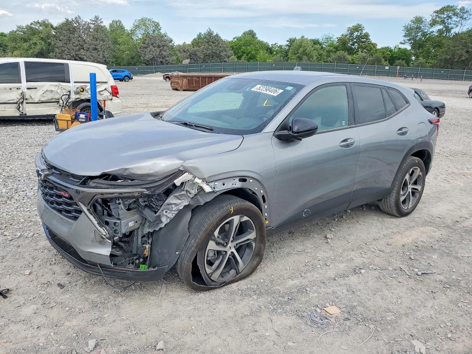 2024 Chevrolet Trax VIN KL77LGE26RC217098 COPART salvage auction — FRONT END, Tn - Salvage Certificate, sold $6,100 on 2026-07-02 (photo 1)