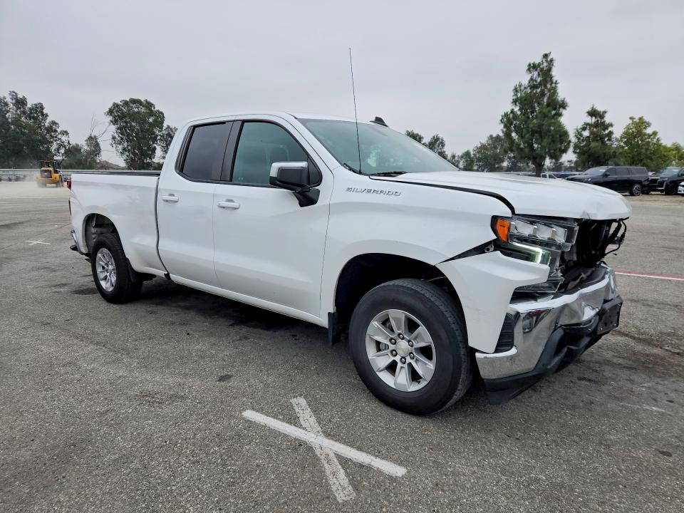 2021 Chevrolet Silverado VIN 1GCRWCEK7MZ136449 COPART salvage auction — FRONT END, Ca - Salvage Certificate, sold $7,600 on 2026-07-02 (photo 4)