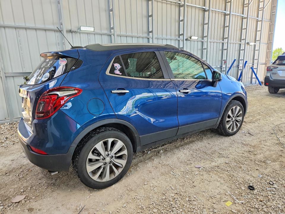 2020 Buick Encore VIN KL4CJASB1LB010005 COPART salvage auction — HAIL, Mo - Salvage Certificate Of Title, sold $1,600 on 2026-07-28 (photo 3)