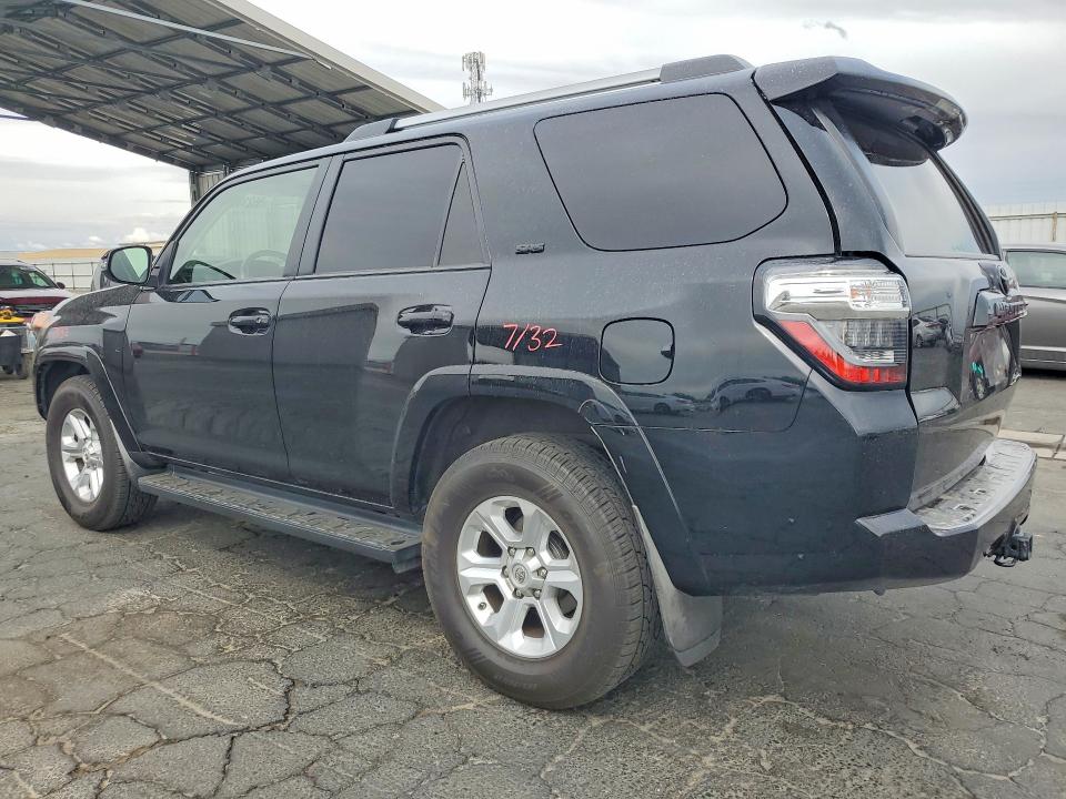 2019 Toyota 4runner VIN JTEZU5JR0K5211027 COPART salvage auction — REAR END, Ca - Salvage Certificate, sold $10,900 on 2026-07-09 (photo 2)