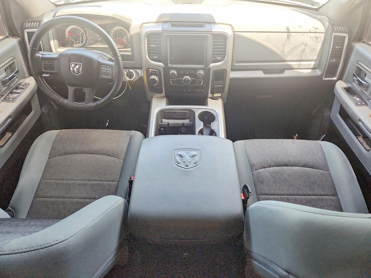 2019 Ram 1500 VIN 1C6RR6LT8KS540443 COPART salvage auction — Front End, TX - SALVAGE VEHICLE TITLE, sold $3,750 on 2026-07-09 (photo 8)