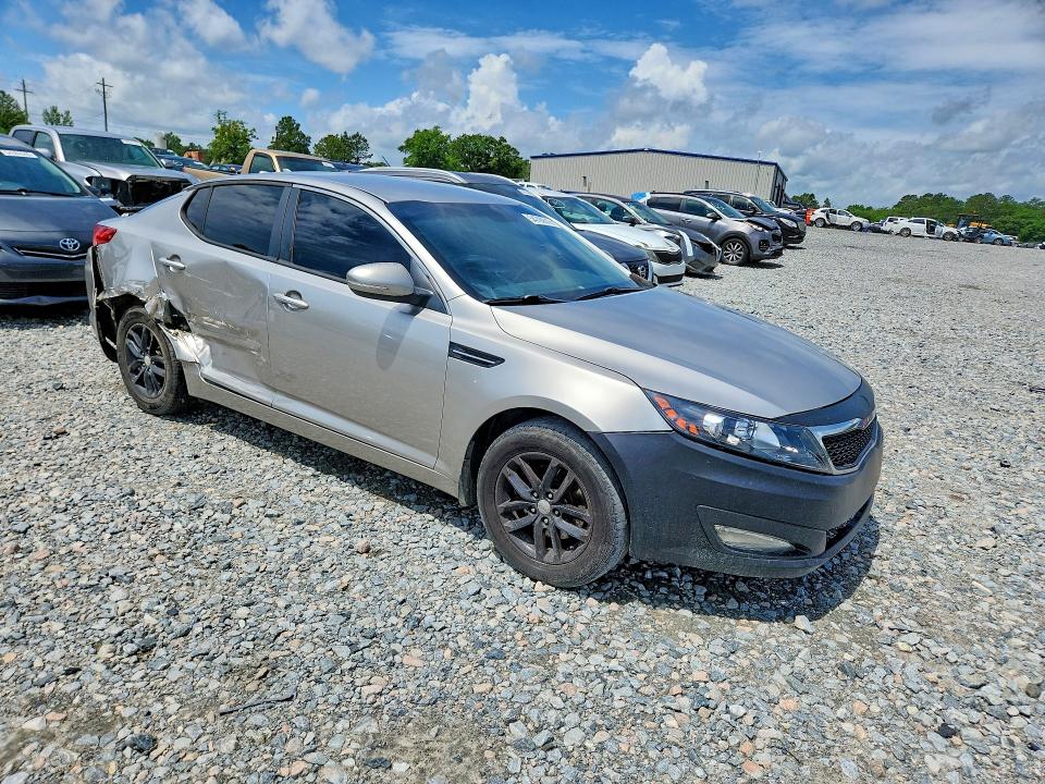 2012 Kia Optima VIN KNAGM4A71C5277279 COPART salvage auction — SIDE, Ga - Cert Of Title-Salvage, sold $525 on 2026-07-09 (photo 4)