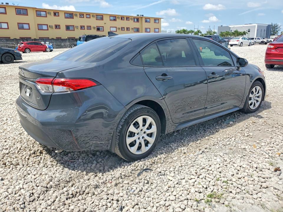 2025 Toyota Corolla VIN 5YFB4MDE0SP259252 COPART salvage auction — FRONT END, Fl - Certificate Of Destruction, sold $1,600 on 2026-07-21 (photo 3)