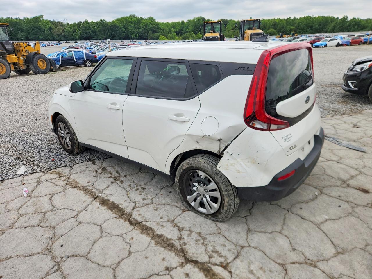 2020 Kia Soul VIN KNDJ23AU1L7713860 COPART salvage auction — Rear End, TN - SALVAGE CERTIFICATE, sold $2,200 on 2026-07-09 (photo 2)