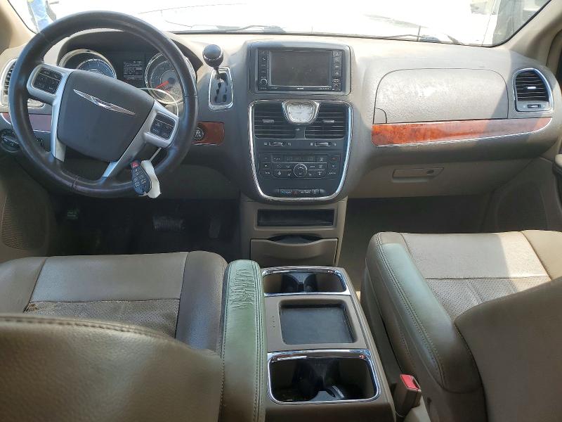 2012 Chrysler Voyager VIN 2C4RC1CGXCR411459 COPART salvage auction — REAR END, Ks - Cert Of Title-Salvage, sold $625 on 2026-07-02 (photo 8)