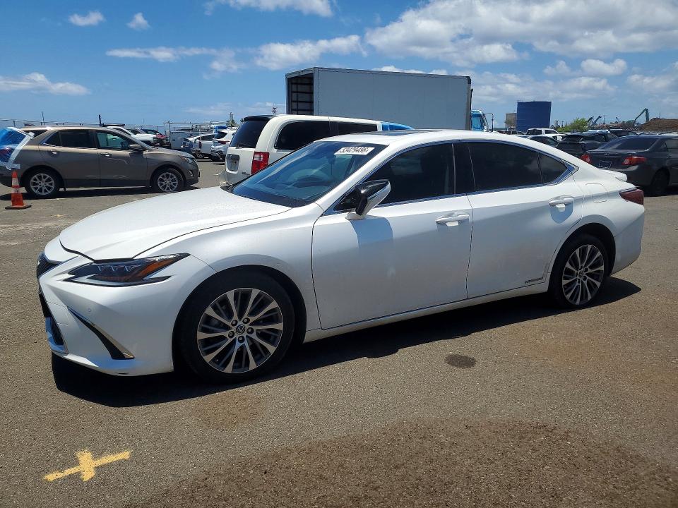 2019 Lexus ES VIN JTHB21B17K2002574 COPART salvage auction — SIDE, Hi - Certificate Of Salvage, sold $2,400 on 2026-07-20 (photo 1)