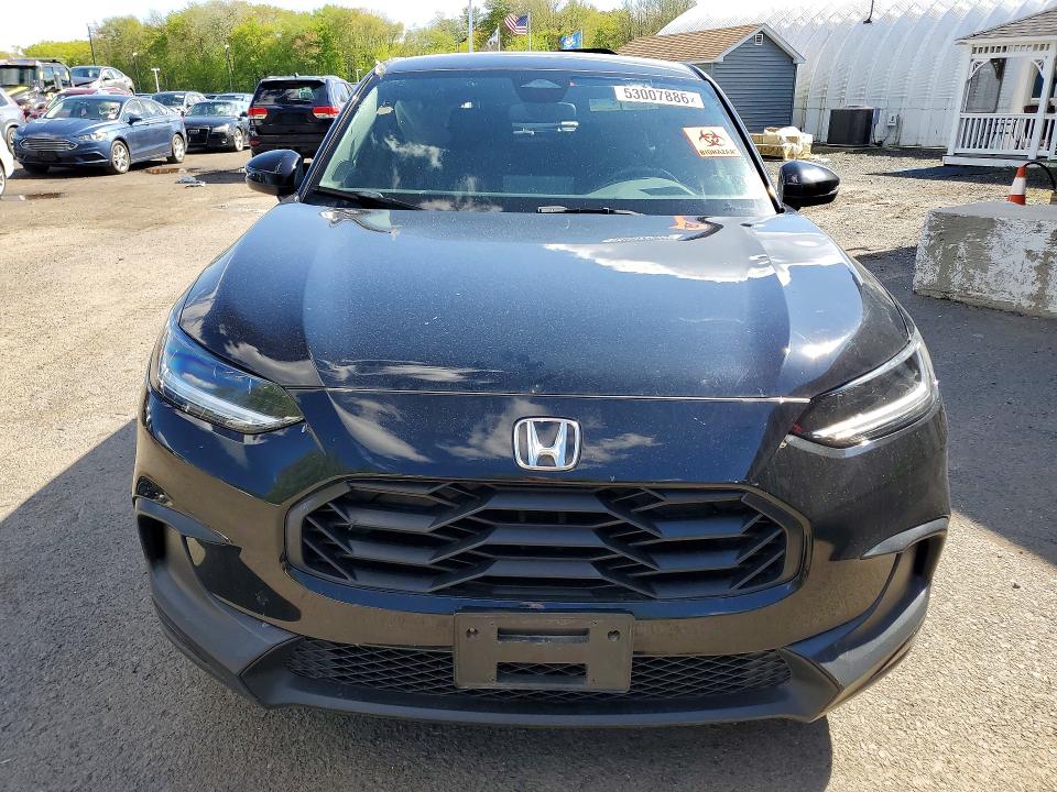 2023 Honda Hr-v VIN 3CZRZ2H58PM705526 COPART salvage auction — REAR END, Ct - Certificate Of Title, sold $9,500 on 2026-07-28 (photo 5)