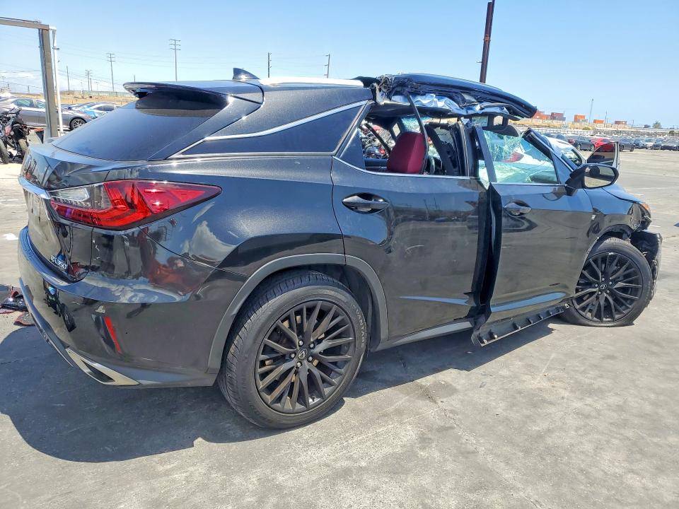 2018 Lexus Rx VIN 2T2BZMCA4JC157219 COPART salvage auction — ROLLOVER, Ca - Salvage Certificate, sold $4,500 on 2026-07-02 (photo 3)
