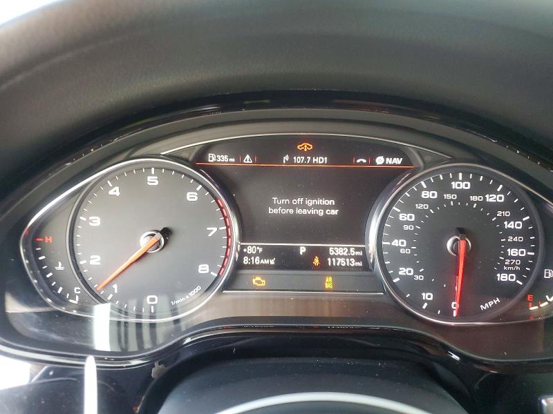2013 Audi A8 VIN WAURGAFD7DN013224 COPART salvage auction — MINOR DENT/SCRATCHES, Nj - Cert Of Title-Salvage, sold $2,800 on 2026-07-20 (photo 9)