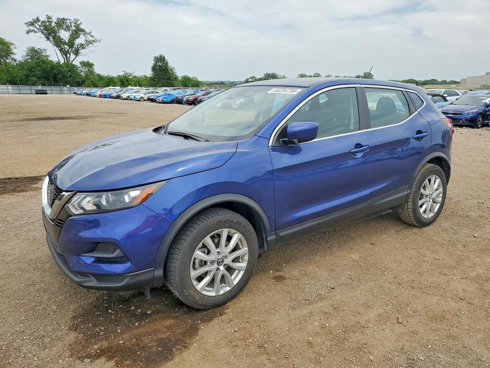 2022 Nissan Rogue VIN JN1BJ1AV4NW347845 COPART salvage auction — HAIL, Ia - Cert Of Title-Salvage Title, sold $6,900 on 2026-07-24 (photo 1)