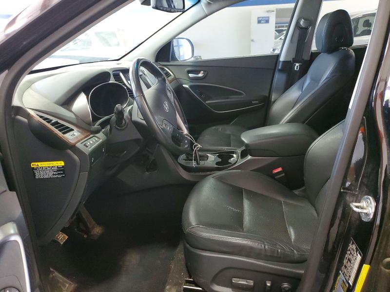 2017 Hyundai Santa fe VIN KM8SNDHFXHU244989 COPART salvage auction — FRONT END, Va - Cert Of Title - Salvage, sold $1,500 on 2026-07-02 (photo 7)
