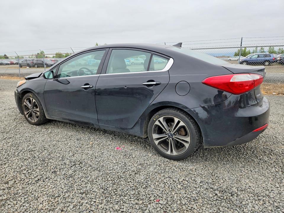 2016 Kia Forte VIN KNAFZ4A80G5451323 COPART salvage auction — FRONT END, Or - Salvage Title Certificate, sold $1,050 on 2026-07-14 (photo 2)
